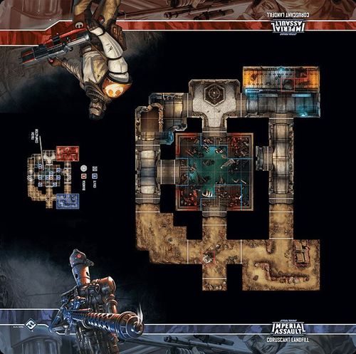 Star Wars: Imperial Assault – Coruscant Landfill Skirmish Map thumbnail