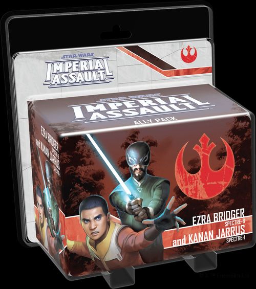 Star Wars: Imperial Assault – Ezra Bridger and Kanan Jarrus Ally Pack thumbnail