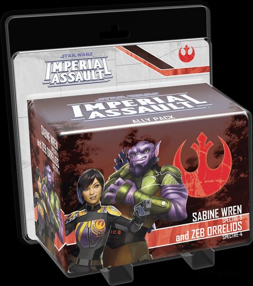 Star Wars: Imperial Assault – Sabine Wren and Zeb Orrelios Ally Pack thumbnail