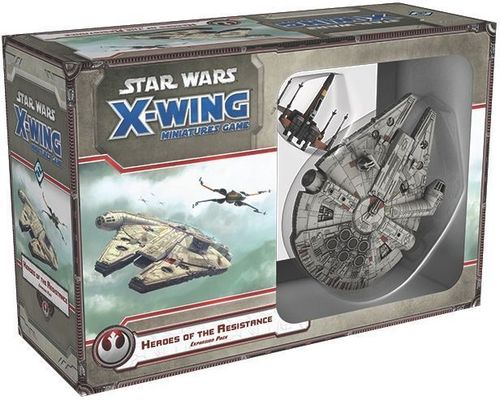 Star Wars: X-Wing Miniatures Game – Heroes of the Resistance Expansion Pack thumbnail