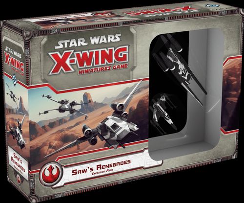 Star Wars: X-Wing Miniatures Game – Saw's Renegades Expansion Pack thumbnail
