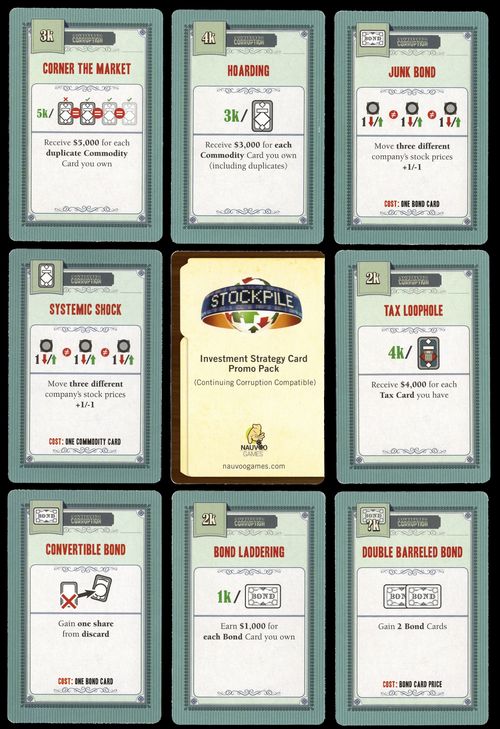 Stockpile: Investment Strategy Card Promo Pack thumbnail