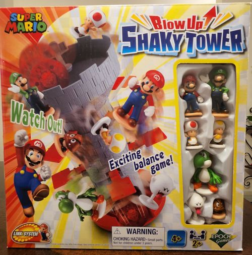 Super Mario Blow Up! Shaky Tower Balancing Game thumbnail