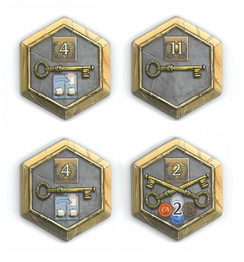 Terra Mystica: 4 Town Tiles thumbnail