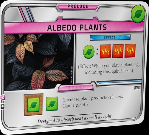 Terraforming Mars: Albedo Plants Promo Card thumbnail