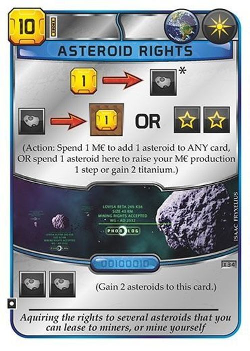 Terraforming Mars: Asteroid Rights Promo Card thumbnail
