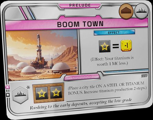 Terraforming Mars: Boom Town Promo Card thumbnail