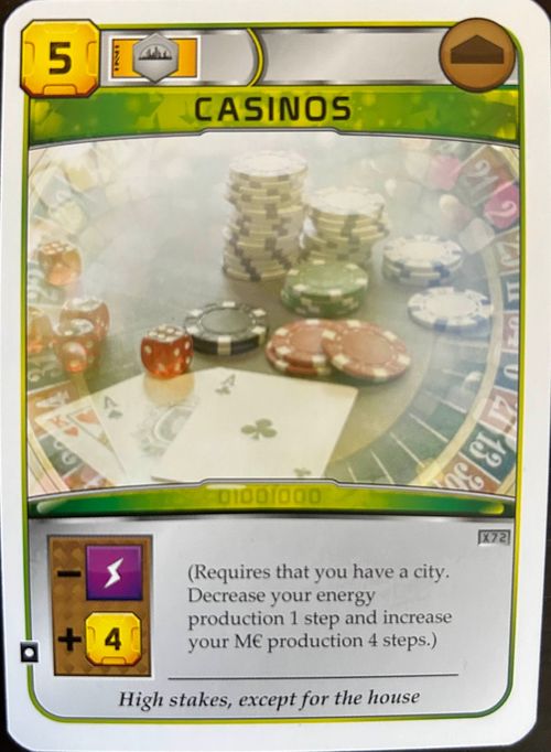 Terraforming Mars: Casinos Promo Card thumbnail