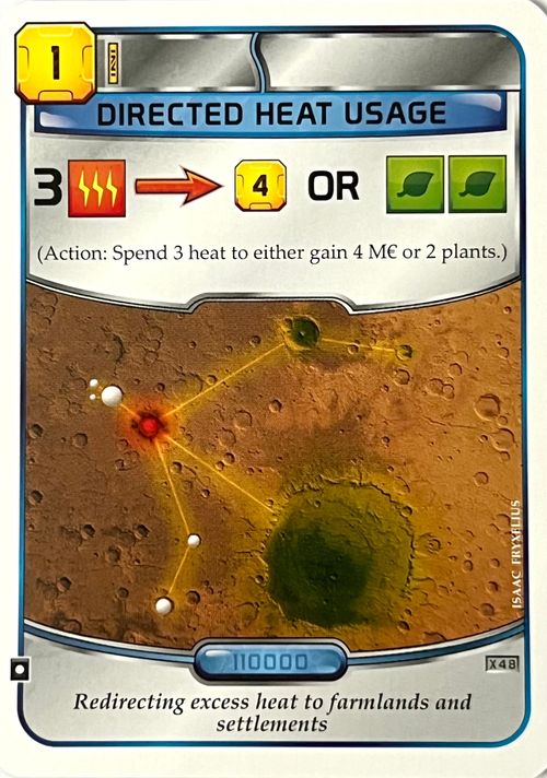 Terraforming Mars: Directed Heat Usage Promo Card thumbnail