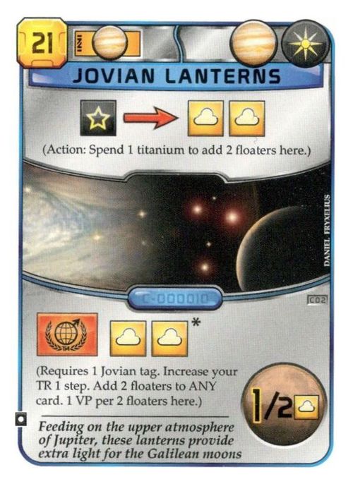 Terraforming Mars: Jovian Lanterns Promo Card thumbnail