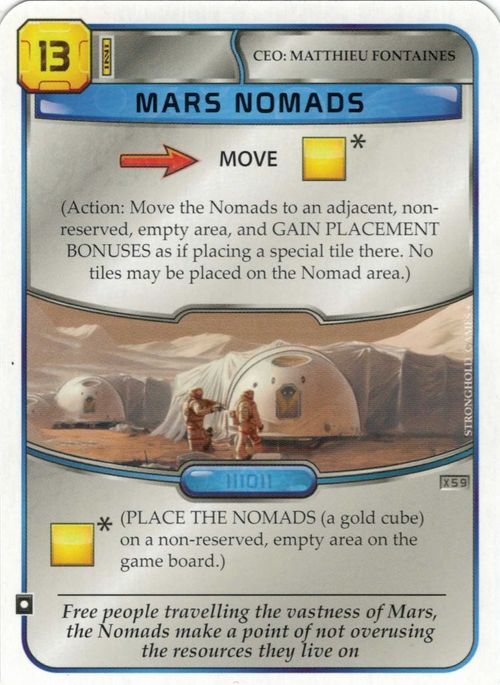 Terraforming Mars: Mars Nomads Promo Card thumbnail