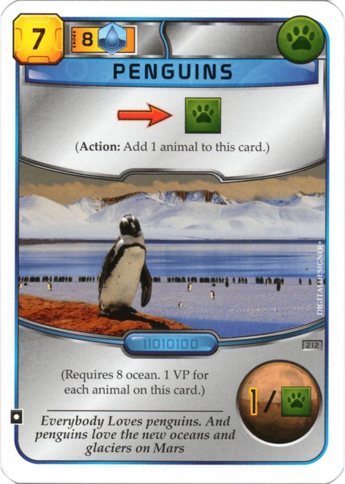 Terraforming Mars: Penguins Promo Card thumbnail