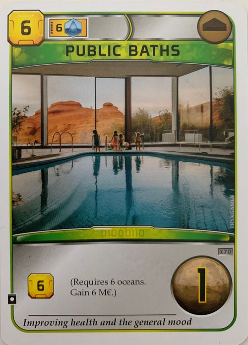 Terraforming Mars: Public Baths Promo Card thumbnail