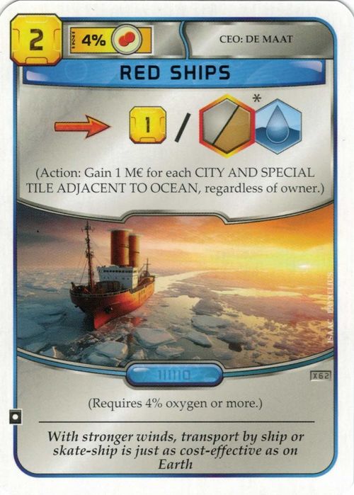 Terraforming Mars: Red Ships Promo Card thumbnail