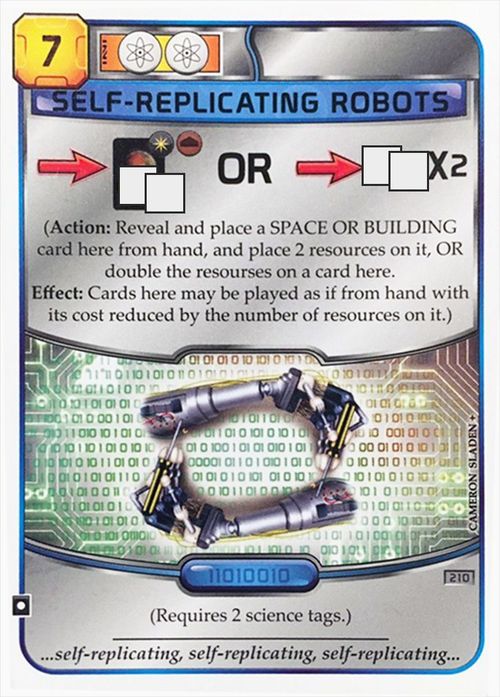 Terraforming Mars: Self-Replicating Robots Promo Card thumbnail