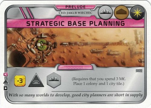 Terraforming Mars: Strategic Base Planning Promo Card thumbnail