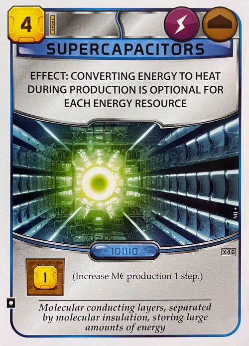 Terraforming Mars: Supercapacitors Promo Card thumbnail
