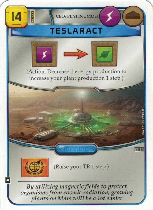 Terraforming Mars: Teslaract Promo Card thumbnail