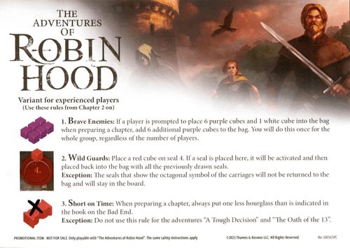 The Adventures of Robin Hood: Variant for Experienced Players thumbnail