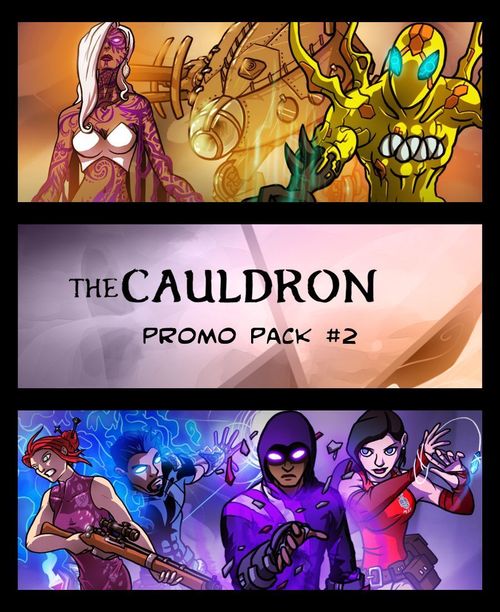The Cauldron: Promo Pack #2 (fan expansion for Sentinels of the Multiverse) thumbnail