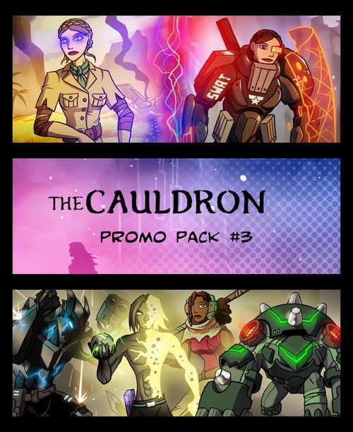 The Cauldron: Promo Pack #3 (fan expansion for Sentinels of the Multiverse) thumbnail