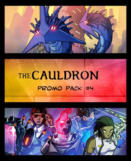 The Cauldron: Promo Pack #4 (fan expansion for Sentinels of the Multiverse) thumbnail
