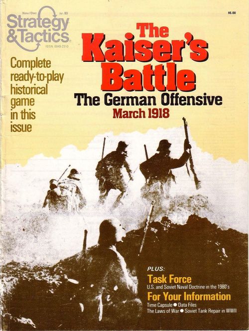 The Kaiser's Battle: The German Offensive, March 1918 thumbnail