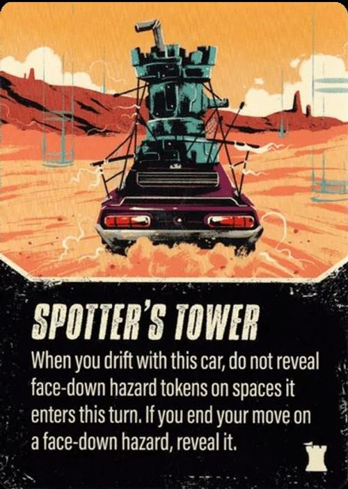 Thunder Road: Vendetta – Choppe Shoppe: Spotter's Tower Promo Card thumbnail