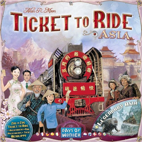 Ticket to Ride Map Collection 1: Asia + Legendary Asia thumbnail