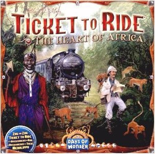 Ticket to Ride Map Collection 3: The Heart of Africa thumbnail