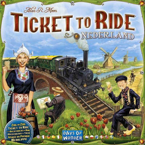 Ticket to Ride Map Collection 4: Nederland thumbnail