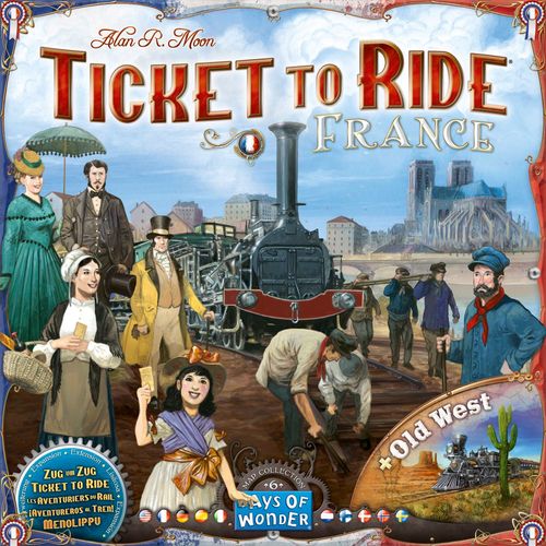 Ticket to Ride Map Collection 6: France & Old West thumbnail