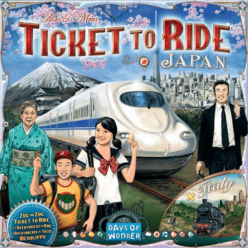 Ticket to Ride Map Collection 7: Japan & Italy thumbnail