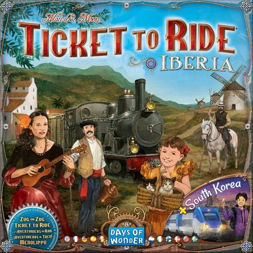 Ticket to Ride: Map Collection 8: Iberia & South Korea thumbnail