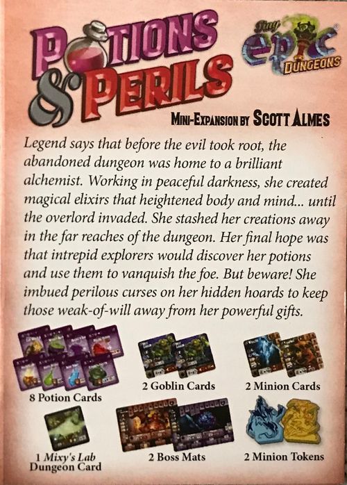 Tiny Epic Dungeons: Potions & Perils Mini Expansion thumbnail