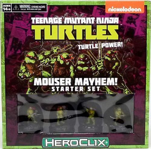 TMNT HeroClix: Mouser Mayhem Starter Set thumbnail
