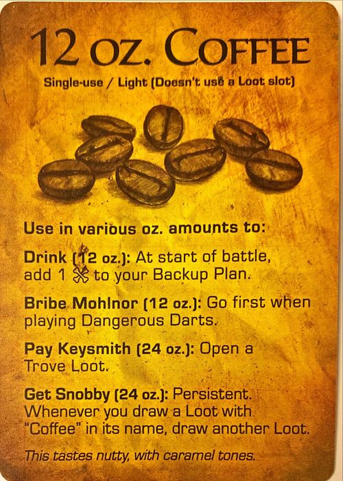 Too Many Bones: 12 oz. Coffee Promo Card thumbnail
