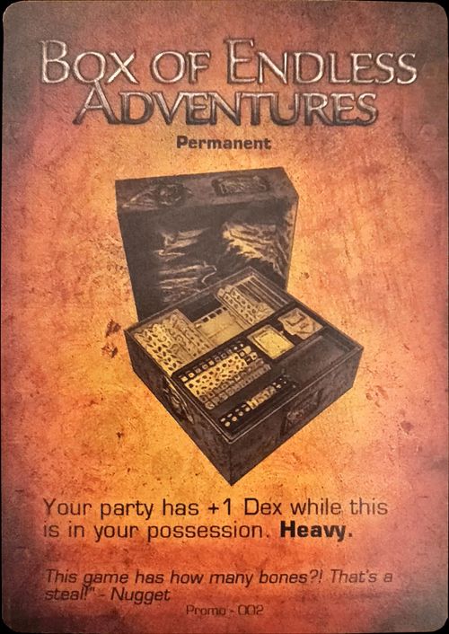 Too Many Bones: Box of Endless Adventures Promo Card thumbnail