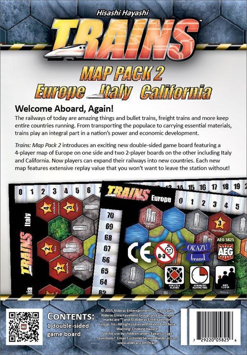 Trains: Map Pack 2 – Europe/Italy/California thumbnail