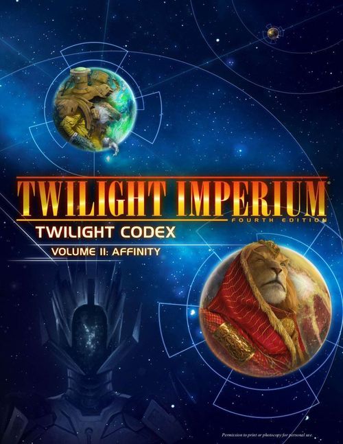Twilight Imperium: Fourth Edition – Twilight Codex Volume II: Affinity thumbnail