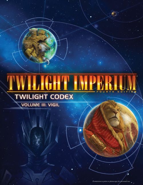Twilight Imperium: Fourth Edition – Twilight Codex Volume III: Vigil thumbnail