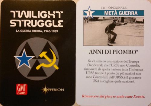 Twilight Struggle: "Anni di Piombo" Promo Card thumbnail