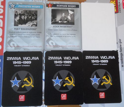 Twilight Struggle: "Pakt Bagdadzki" and "Stan Wojenny" Promo Cards thumbnail
