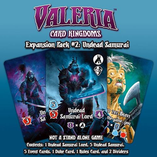 Valeria: Card Kingdoms – Expansion Pack #02: Undead Samurai thumbnail