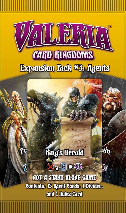 Valeria: Card Kingdoms – Expansion Pack #03: Agents thumbnail
