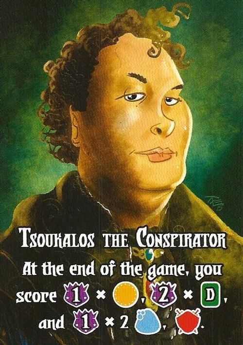 Valeria: Card Kingdoms – Tsoukalos the Conspirator Promo Card thumbnail