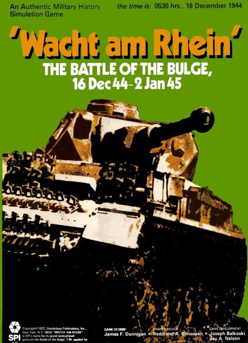 'Wacht am Rhein': The Battle of the Bulge, 16 Dec 44 – 2 Jan 45 thumbnail
