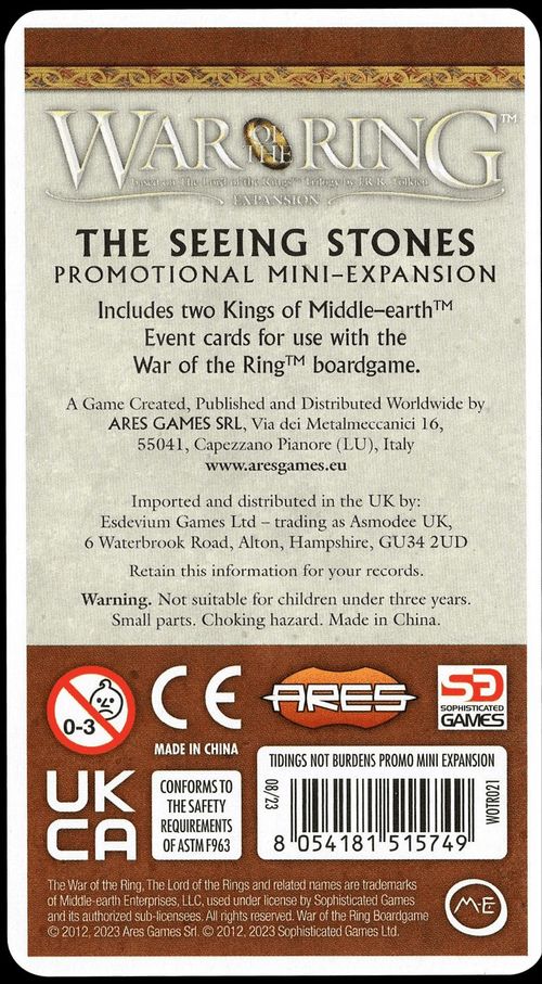 War of the Ring: The Seeing Stones thumbnail