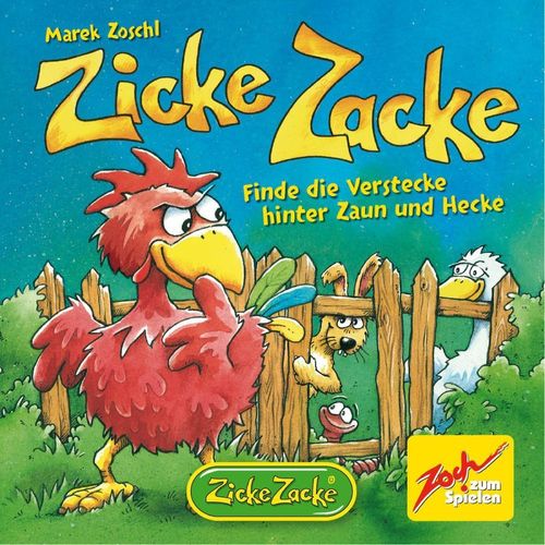 Zicke Zacke: Finde die Verstecke hinter Zaun und Hecke thumbnail
