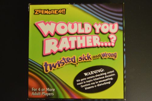 Zobmondo!! Would You Rather...? twisted, sick and wrong thumbnail
